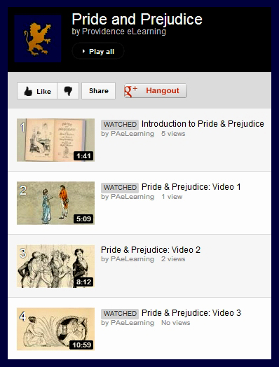 Jane Austen eLearning
